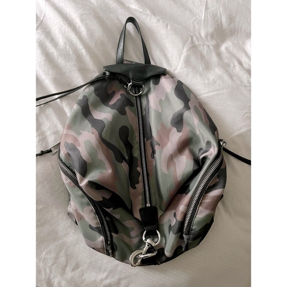 Gently used Rebecca Minkoff Julian Camo-Print Backpack - Picture 5 of 6